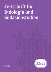 eBook, Zeitschrift für Indologie und Südasienstudien, Band 32 (2015) / 33 (2016), Helmut Buske Verlag