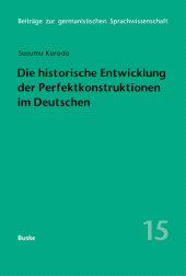 E-book, Die historische Entwicklung der Perfektkonstruktionen im Deutschen, Helmut Buske Verlag