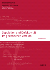 E-book, Suppletion und Defektivität im griechischen Verbum, Helmut Buske Verlag