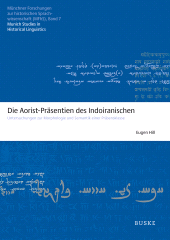 E-book, Die Aorist-Präsentien des Indoiranischen : Untersuchungen zur Morphologie und Semantik einer Präsensklasse, Helmut Buske Verlag