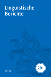 E-book, Linguistische Berichte Heft 281, Helmut Buske Verlag