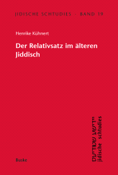 E-book, Der Relativsatz im älteren Jiddisch, Helmut Buske Verlag