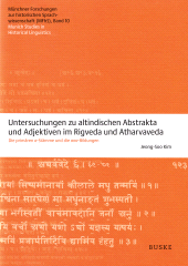 E-book, Untersuchungen zu altindischen Abstrakta und Adjektiven im Rigveda und Atharvaveda : Die primären a-Stämme und die ana-Bildungen, Helmut Buske Verlag
