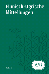 E-book, Finnisch-Ugrische Mitteilungen Band 16/17, Helmut Buske Verlag