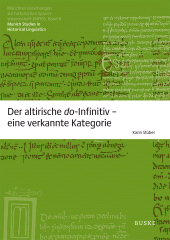 eBook, Der altirische do-Infinitiv - eine verkannte Kategorie, Helmut Buske Verlag