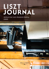 E-book, LISZT JOURNAL : Jahrbuch der Liszt-Akademie Raiding, I/2025, Hollitzer