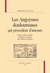 E-book, Les Angoysses douloureuses qui procedent d'amour : Édition critique, Honoré Champion