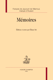 E-book, Mémoires : Édition et notes, Honoré Champion