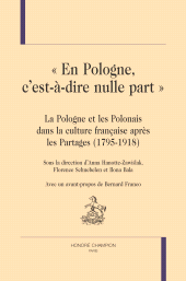 eBook, En Pologne, c'est-à-dire nulle part, Honoré Champion
