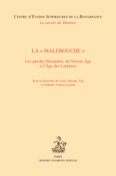 eBook, La "Malebouche", Honoré Champion