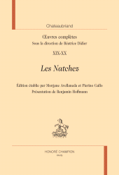 E-book, Oeuvres complètes. XIX-XX. Les Natchez, Honoré Champion