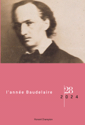 E-book, Année Baudelaire : 28 - 2024, Honoré Champion