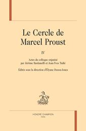 E-book, Le Cercle de Marcel Proust, Honoré Champion