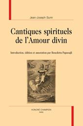 E-book, Cantiques spirituels de l'Amour divin, Honoré Champion