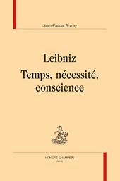 E-book, Leibniz. Temps, nécessité, consience, Honoré Champion