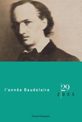 E-book, Année Baudelaire 29. 2025, Honoré Champion