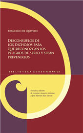 m, Desconsuelos de los dichosos para que reconozcan los peligros de serlo y sepan prevenirlos, Iberoamericana Editorial Vervuert