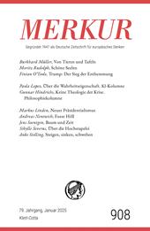 m, MERKUR 1/2025, Jg.79 : Nr. 908, Heft 01, Januar 2025, Klett-Cotta