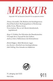 m, MERKUR 4/2025, Jg.79 : Nr. 911, Heft 04, April 2025, Klett-Cotta