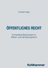 eBook, Öffentliches Recht : Kompaktes Basiswissen im Staats- und Verwaltungsrecht, Kohlhammer Verlag