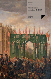 E-book, Constitución española de 1869, Linkgua Ediciones