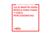 m, Música para piano y cinco percusionistas : compositores argentinos del siglo XX, Melos Ediciones Musicales