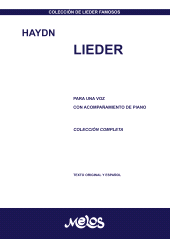 E-book, Lieder : Para una voz con acompañamiento de piano, Melos