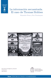 E-book, La información secuestrada : El caso de Thomas Hobbes, Universidad Nacional de Colombia