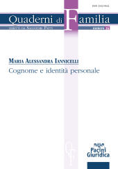 eBook, Cognome e identità personale, Pacini giuridica