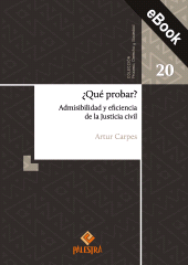 eBook, Qué probar? : Admisibilidad y eficiencia de la justicia civil, Palestra Editores