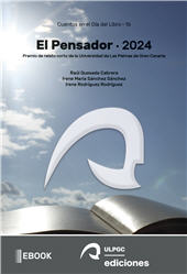 E-book, El Pensador 2024 : Premio de relato corto de la Universidad de Las Palmas de Gran Canaria, Universidad de Las Palmas de Gran Canaria, Servicio de Publicaciones