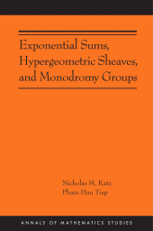 E-book, Exponential Sums, Hypergeometric Sheaves, and Monodromy Groups, Princeton University Press