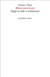 E-book, Ritmi americani : saggi su stile e traduzione, Quodlibet