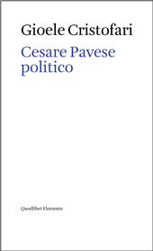 E-book, Cesare Pavese politico, Quodlibet