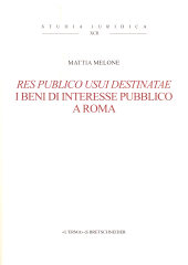 E-book, Res publico usui destinatae : i beni di interesse pubblico a Roma, L'Erma di Bretschneider