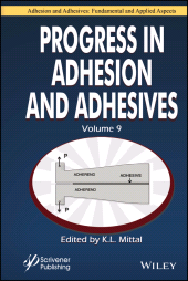 E-book, Progress in Adhesion and Adhesives, Volume 9, Scrivener Publishing