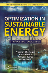 E-book, Optimization in Sustainable Energy : Methods and Applications, Scrivener Publishing