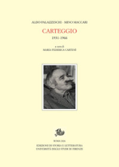 E-book, Carteggio : 1931-1966, Edizioni di storia e letteratura