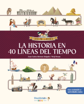 E-book, La historia en 40 líneas del tiempo : Toda la historia de la humanidad, desde la prehistoria hasta la conquista del espacio, en 40 líneas del tiempo., Shackleton Books