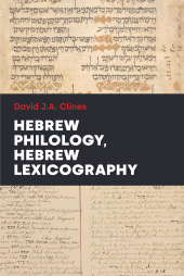 E-book, Hebrew Philology, Hebrew Lexicography, Sheffield Phoenix Press Ltd