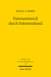 E-book, Datenaustausch durch Datentreuhand, Mohr Siebeck