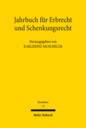 E-book, Jahrbuch für Erbrecht und Schenkungsrecht : Band 14, Mohr Siebeck