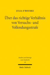 E-book, Über das richtige Verhältnis von Versuchs- und Vollendungsstrafe, Mohr Siebeck