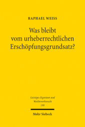 E-book, Was bleibt vom urheberrechtlichen Erschöpfungsgrundsatz?, Mohr Siebeck