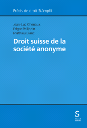 E-book, Droit suisse de la société anonyme, Stämpfli Verlag