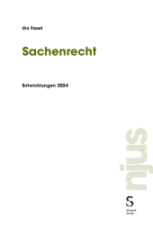 E-book, Sachenrecht : Entwicklungen 2024, Stämpfli Verlag