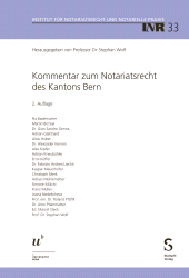 E-book, Kommentar zum Notariatsrecht des Kantons Bern, Stämpfli Verlag