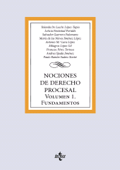 E-book, Nociones de Derecho Procesal : Volumen 1. Fundamentos, Tecnos