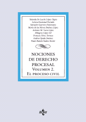 E-book, Nociones de Derecho Procesal : Volumen 2. El proceso civil, Tecnos