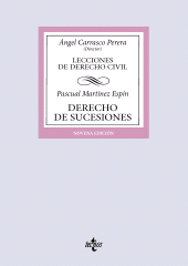 E-book, Derecho de sucesiones : Lecciones de Derecho Civil, Tecnos